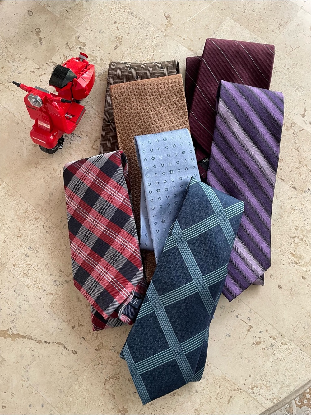 Men's Tie Assortment 100% Silk